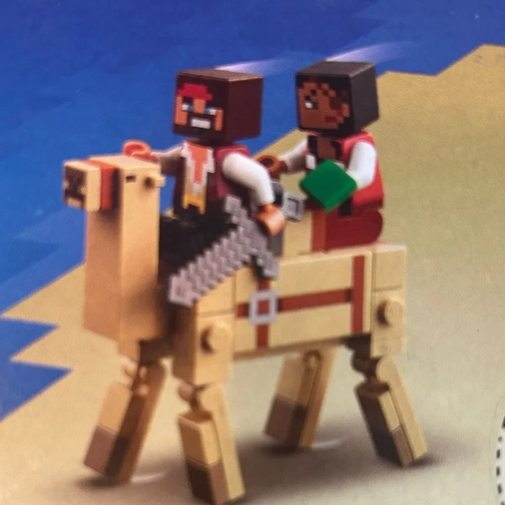 2 🆕 LEGO Minecraft Adventure sets Pirate 🏴‍☠️ 21259 Desert🏜️Patrol 21267